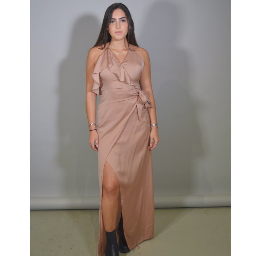 STYLE STALKER wrap maxi dress